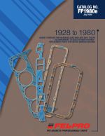 Fel-Pro Gasket Coverage Accompaniment to Sealed Power 1928-1980 Vintage American Engine Coverage Digital Catalog thumbnail