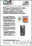 Cavitation Erosion of Wet Liners