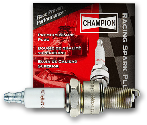 Bujía de rendimiento para motores NHRA de Champion
