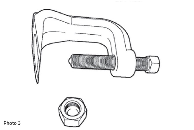 ball-joint-service-tool-sketch Patented pressed-in cover plate design. Belleville Washer. The Belleville Spring-Steel Washer preloads the bearing to maintain optimum ball-to-bearing clearance longer than typical assemblies. Belleville Washer can exert up to 100 lbs. of force.