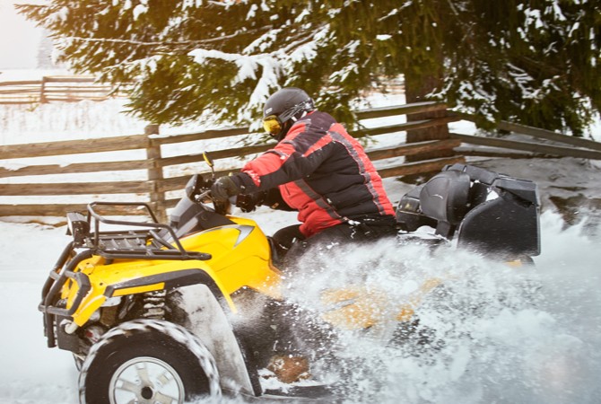 ATV-Riding-In-Snow ATV-Riding-In-Snow
