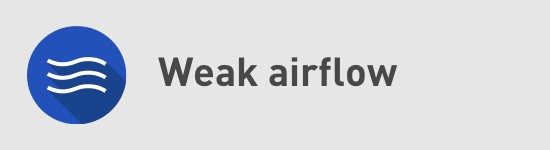 Weak-Airflow-Icon