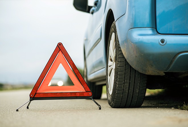 car-with-safety-triangle