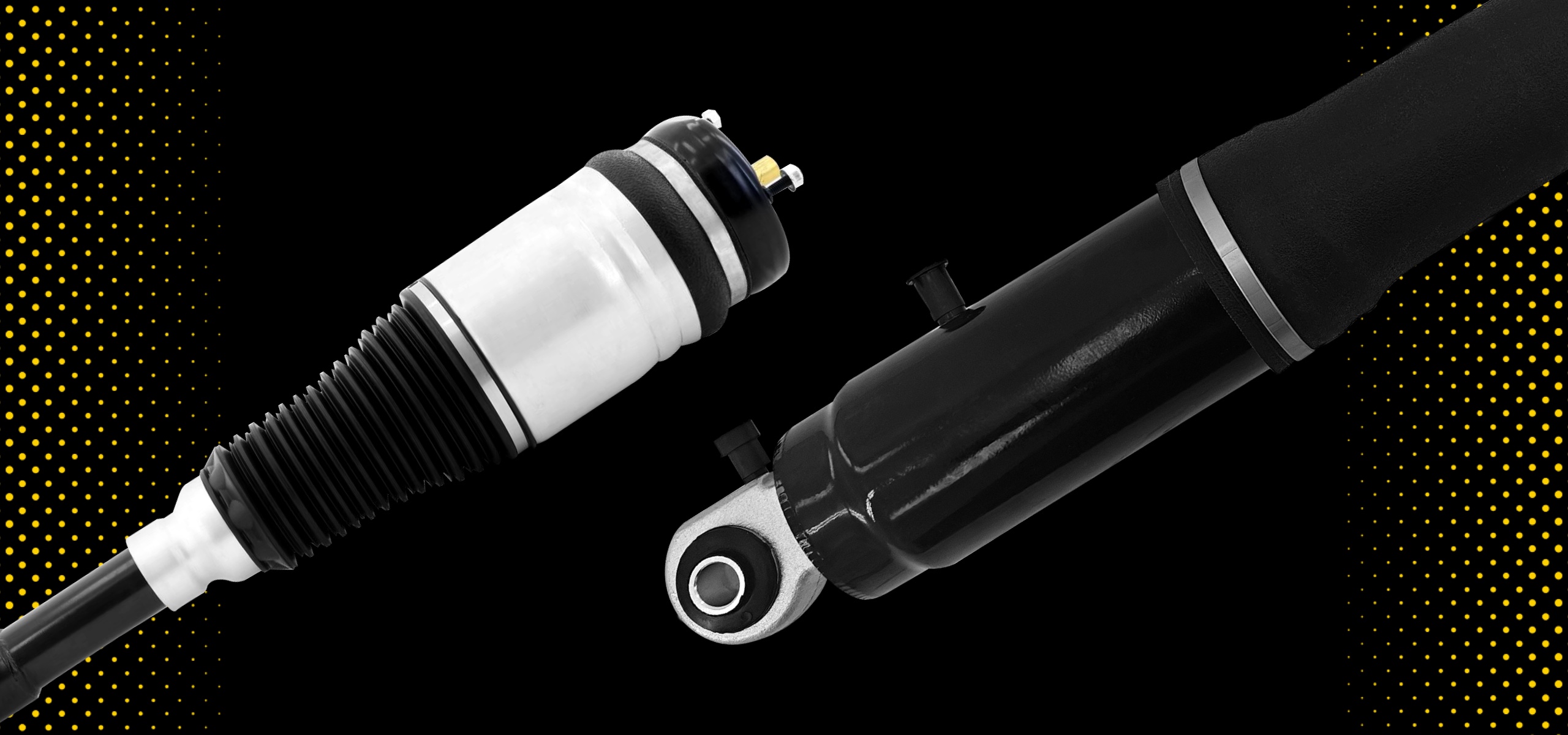 View from under a vehicle.